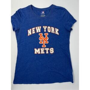 MLB Genuine Merchandise New York Mets NY Sparkle Tshirt size Small PreOwned